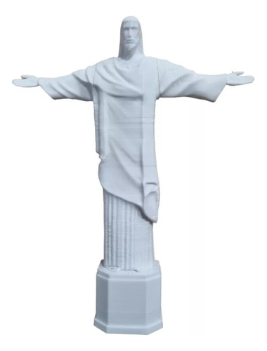 Estatua Cristo Redentor 20 Cm Figura En 3d Religion