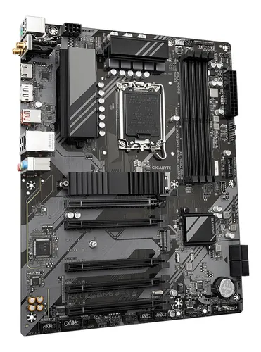 Gigabyte B760 Ds3h Ax (rev. 1.x) Placa Base Lga 1700 Intel B760 Atx Con Ddr5, 2* M.2, Pcie 4.0, Usb 3.2 Gen 2 Tipo-c, Wifi 6e Realtek Gbe Lan, Q-flash Plus, Pcie Ez-latch