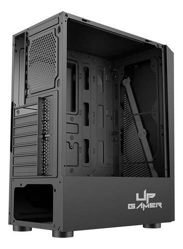 Gabinete Up Gamer Cronos Mid Tower Rgb Mini Itx, Matx, Atx Preto
