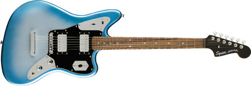 Guitarra elétrica Squier Jaguar Contemporary Hh St Blue, material da escala: Indian Laurel, orientação da mão: mão direita