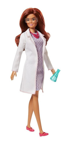 Barbie Quiero Ser Científica Con Accesorios Mattel Fjb09