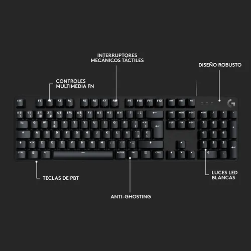 Teclado Gamer Mec nico Logitech G413 Se Retroiluminado Led