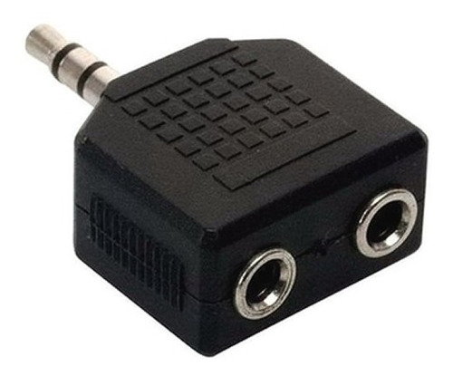 Imagen 1 de 4 de Cable Adaptador Splitter Audio Mini Plug 3,5 2 Auricular
