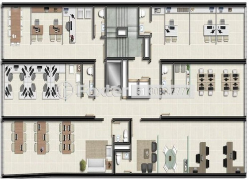 Imagem 1 de 3 de Sala / Conjunto Comercial, 42 M², Passo Da Areia - 202860