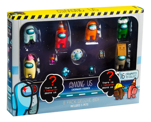 Pacote De Bonecos De Ação Among Us, Série 3 E 8, Brinquedos