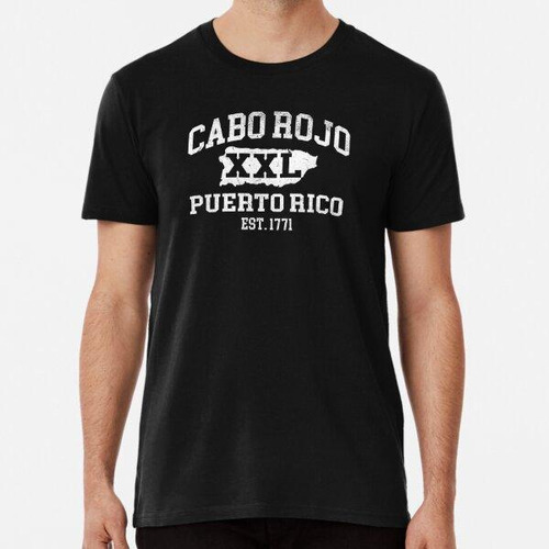 Remera Cabo Rojo, Puerto Rico - Xxl Athletic Design Algodon 