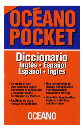 Diccionario Oceano Pocket Ingles/español - Español/ingles