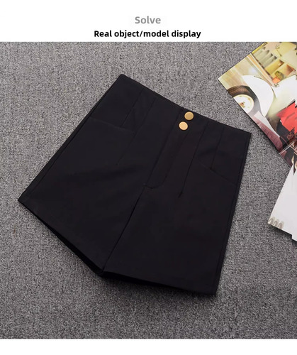 Pantalones Cortos De Cintura Alta Para Mujer, Nuevo Estilo P