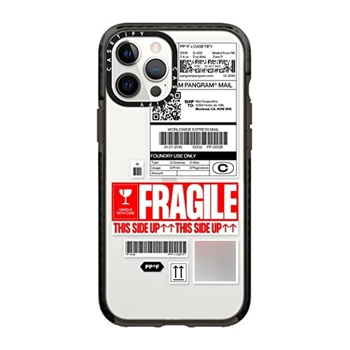 Funda Compatible Con iPhone 12 Pro Max Diseño De Etiquetas
