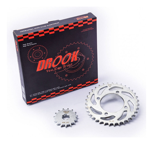 Kit Transmisión Drook Crypton New 15 35 428 H