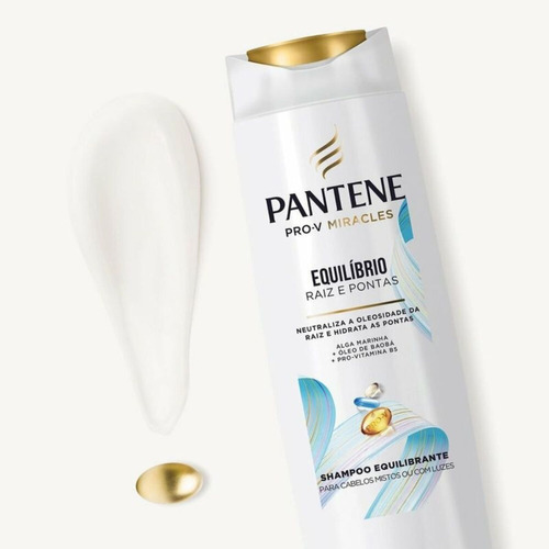 Shampoo Pantene Pro-v Miracles Equilíbrio Raiz Pontas 300 Ml