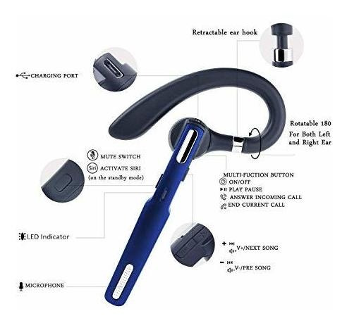 Auricular V4.2, Auricular Inalámbrico Manos Libres C...
