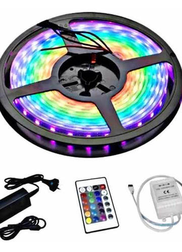 Pack De 4 Tiras De Led 5 Metros Rgb 5050 Exterior Completas.