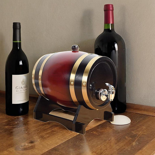 Barril De Cerveza De Barril De Madera, Barril Vino Tinto 3l
