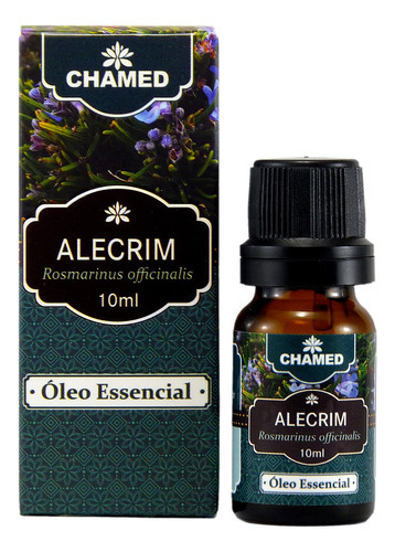 Óleo Essencial De Alecrim 10ml Chamed - Puro