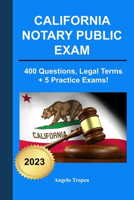 Libro California Notary Public Exam - Tropea, Angelo