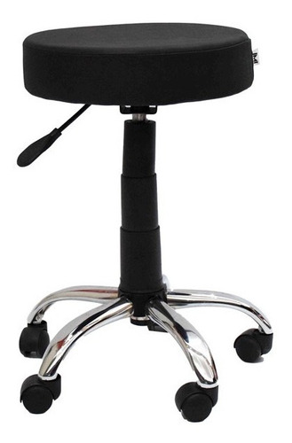 Imagen 2 de 4 de Taburete Cromado Premium