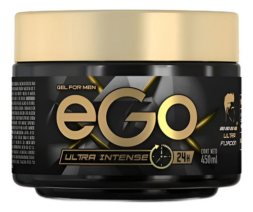 3 Pza Gel Para Cabello Ego Ultra Intense 450 Ml