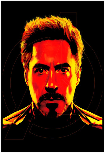 Cuadro Premium Poster 33x48cm Ironman Portada