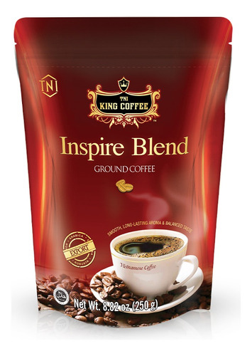 Café Inspire Blend 250 Gr Molido. King Coffe