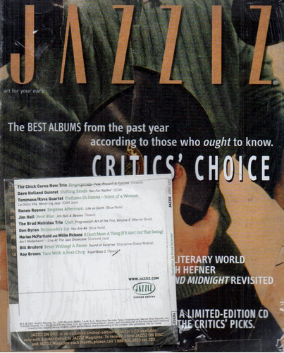 Revista Jazzis June 2002 Incluye Cd De Jazz Chick Corea Etc