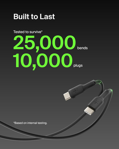 Cable Usb-c A Usb-c Belkin Boostcharge De 1 M, Color Blanco