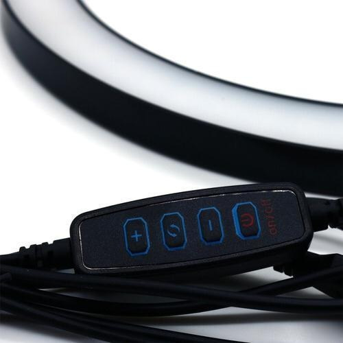 Ring Light 26 Cm Led Iluminaçaõ Profissional Tripé 2,10m