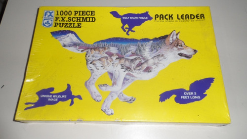 Puzzle Rompecabezas 1000 Piezas F.x.schmid Lobo