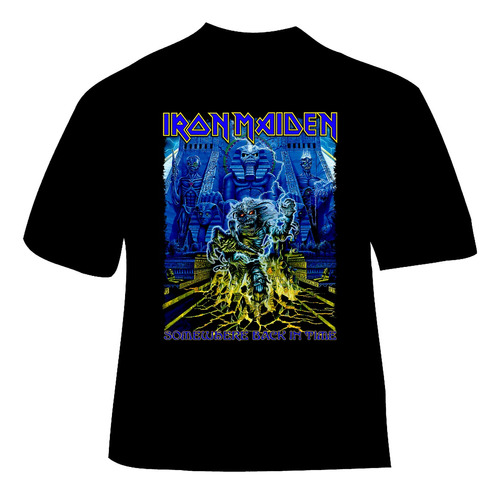 Polera Iron Maiden - Ver 085 - Somewhere Back In Time