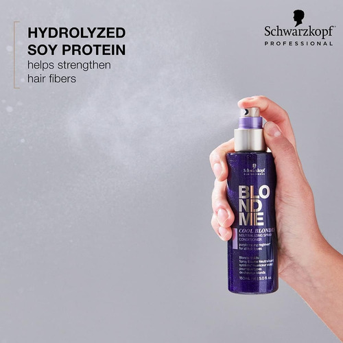 Acondicionador Spray Cabello Rubio Schwarzkopf Blondme 150ml