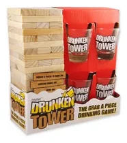 Comprar Jenga Juego Mesa Drunken Tower Shot Chupito Beber De Adulto
