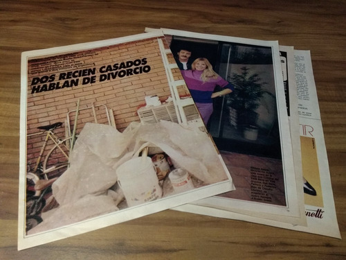 (p135) Cristina Del Valle * Clippings Revista 4 Pgs * 1983 (Usado)