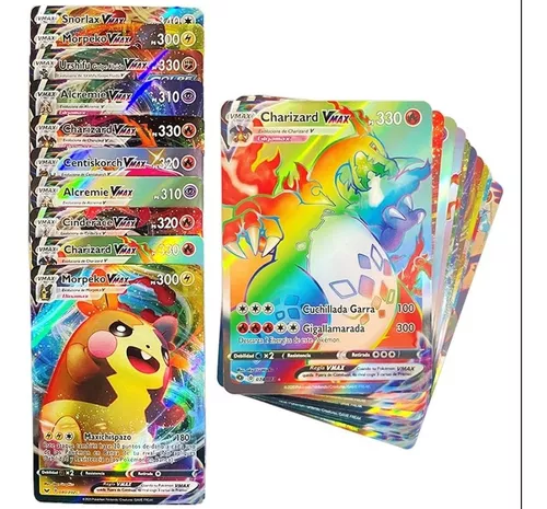 Lote 5 Cartinhas Pokémon Todas Brilhantes Original Da Copag