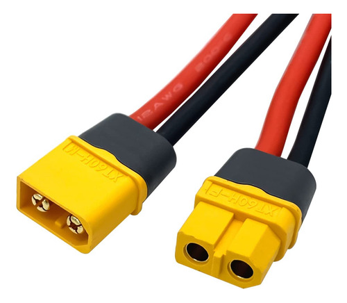 Conector Xt60 Xt60h Macho A Xt60h Xt-60 Hembra Con Cable De