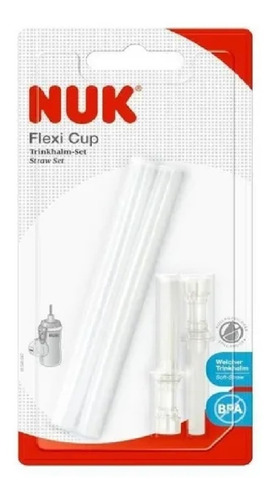 Repuesto Sorbete X2 Silicona Antiderrame Vaso Flexi Cup Nuk