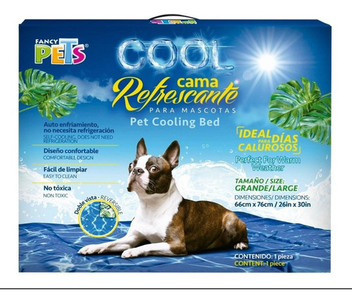 Cama Refrescante Para Perro Gde Cool Fancy Pets Envío Gratis