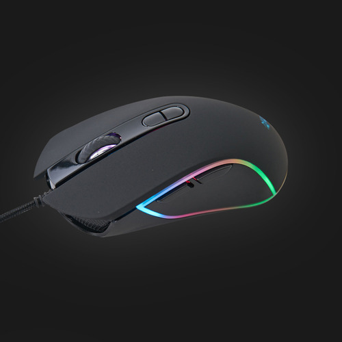 Mouse Gamer Pro 4800dpi Stratos Njoytech Rgb Programable Usb