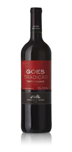 Vinho Tinto Suave Bordô Tradição 750ml - Góes