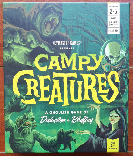 Campy Creatures 2nd Ed. + Expansión Super Juego De Mesa!