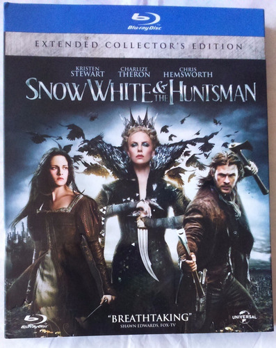 Blanca Nieves Cazador Snow Hunstman Pelicula Blu Ray Bluray