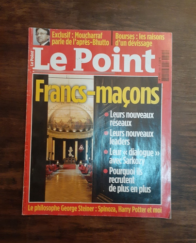 Le Point.   N° 1845. Año 2008.        En Francés.