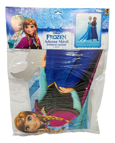 Adorno Movil Frozen Elsa Ana Decoracion Fiesta Cumpleaños Gm