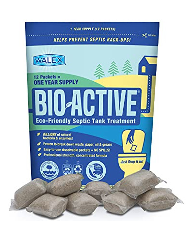 Walex Bio-31112 Bio-active Fosa Séptica Tratamiento Drop-ins