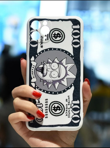 Funda Con Estampado Rick And Morty Billete 100