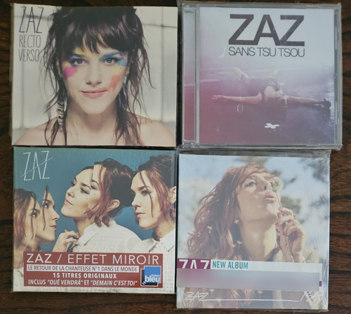 Zaz Lote X4 Cd's Nacionales E Importados 