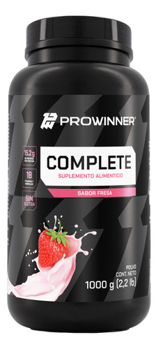 Kit 2 Piezas Proteína Complete Fresa 1 Kg
