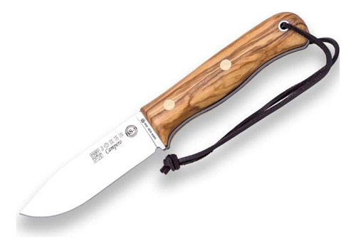 Cuchillo Campero Co118, Mango De Madera De Olivo, Hoja De 4.