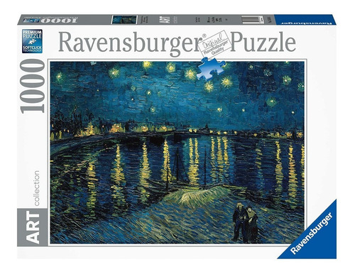 Rompecabezas Ravensburger Van Gogh Noche Estrellada 1000 Piezas 14+