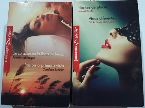 Novelas Románticas Pasion 2 X 1 Como Nuevas Harlequin