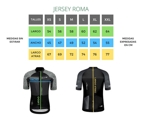 Remera Jersey Ciclismo Oslo Colores - Ruta/mtb-